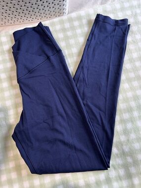 Aerie High Waisted Crossover Legging - Navy Small
